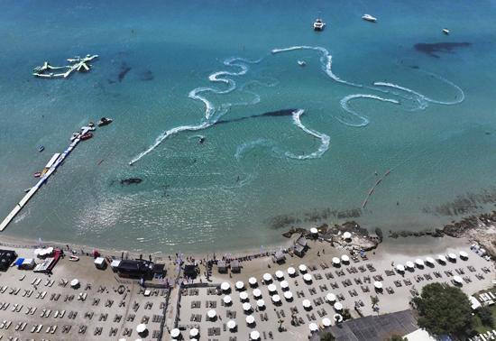 Türkiyede ilk kez Dünya Motosurf Şampiyonası, Çeşmede başladı...