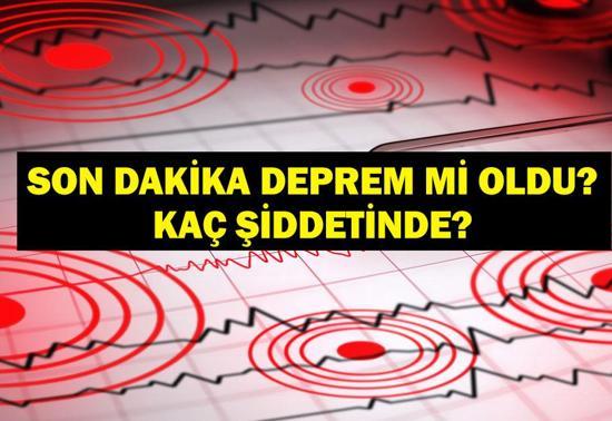 DEPREM SON DAKİKA 22 Haziran Pazar deprem mi oldu, nerede, kaç şiddetinde Ege Denizinde deprem mi oldu AFAD ve Kandilli Rasathanesi son depremler listesi