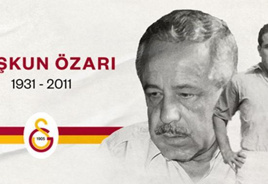 Galatasaraydan Coşkun Özarı için anma mesajı