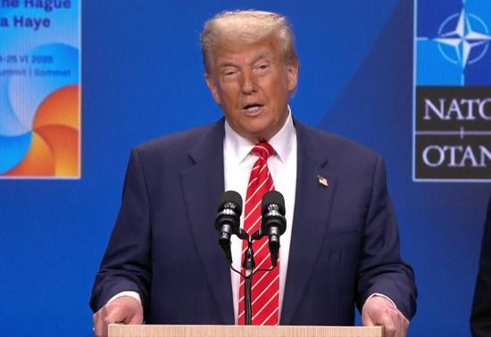 ABD Başkanı Donald Trump, NATO Zirvesi’nde konuşuyor: İran artık savaşamaz