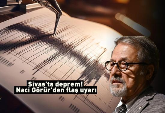 Sivas’ta deprem oldu Prof. Dr. Naci Görür uyardı: Yediler mertebesinde deprem üretebilir