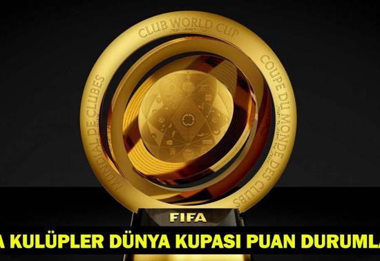 FIFA KULÜPLER DÜNYA KUPASI PUAN DURUMLARI Son 16ya çıkan takımlar: Son 16 maçları ne zaman oynanacak