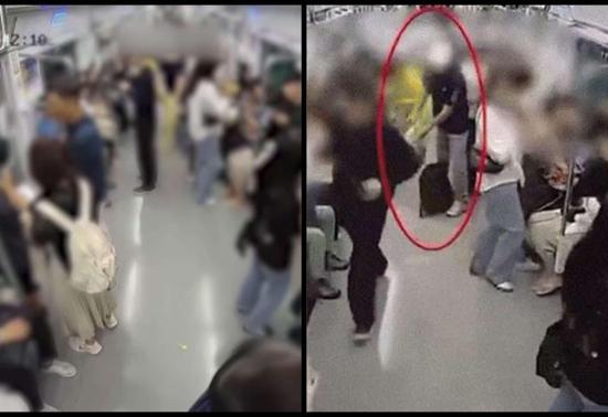 Güney Kore metrosunda kundaklama dehşeti: Görüntüler ortaya çıktı Vagonu ateşe verdiği anlar kamerada…