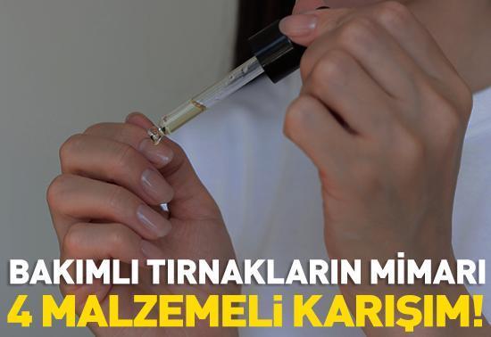 Bakımlı tırnakların mimarı: 4 malzemeli karışım