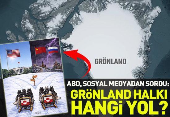 Beyaz Saraydan Grönland halkına: ABD mi, Rusya-Çin mi