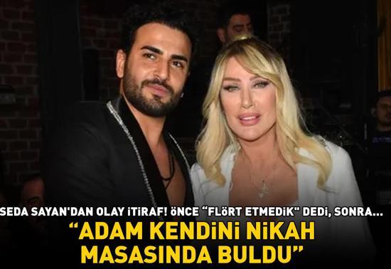 Seda Sayandan 25 yaş küçük eşi Çağlar Öktene dair olay itiraf: Flört etmeden kendini nikah masasında buldu