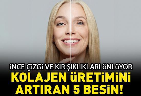 Kolajen üretimini artıran 5 besin