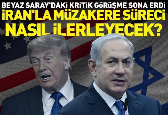 Trump-Netanyahu görüşmesi sona erdi