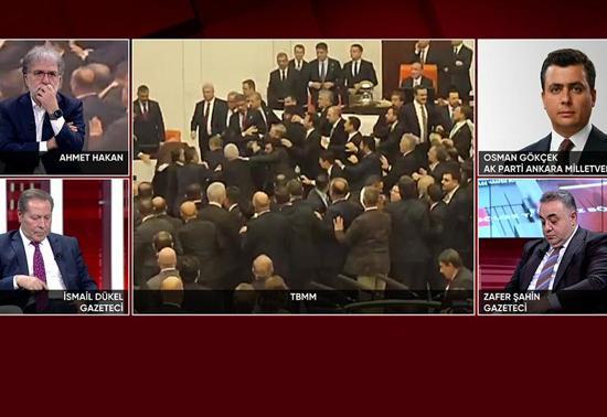 Osman Gökçek, Meclisteki kavga anını CNN Türke anlattı