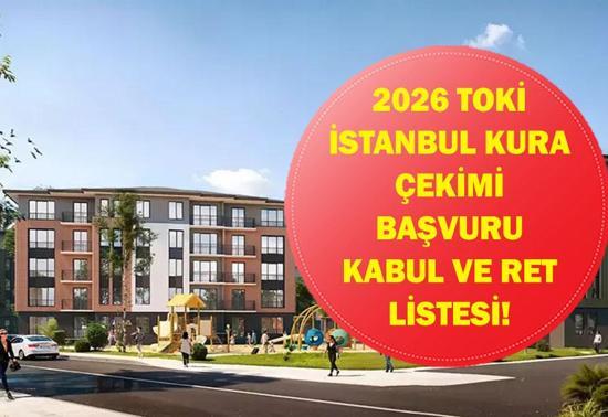 TOKİ İSTANBUL KURA ÇEKİMİ KABUL VE RET LİSTESİ: TOKİ İstanbul kura çekilişi ne zaman İşte Başvurusu Kabul Edilenler ve Reddedilenler Listesi