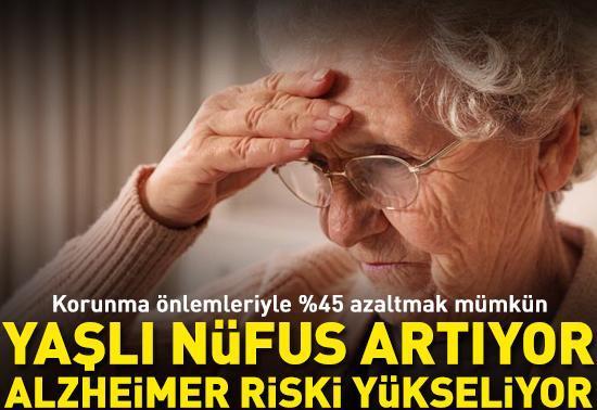 Yaşlı Nüfus Artıyor, Alzheimer Riski Yükseliyor