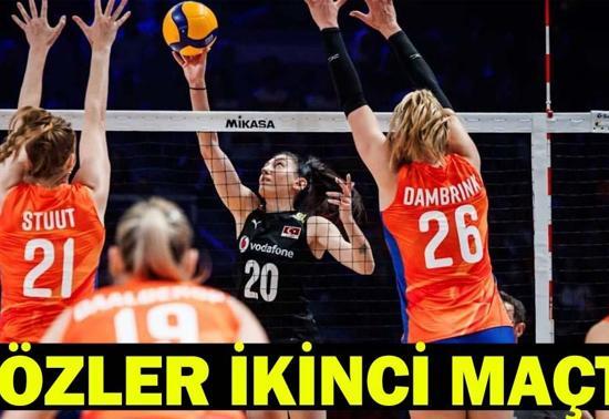 Türkiye - Hollanda voleybol maçı hangi kanalda, saat kaçta Filenin Sultanları Millerler Ligi (VNL) ikinci mücadelesi...