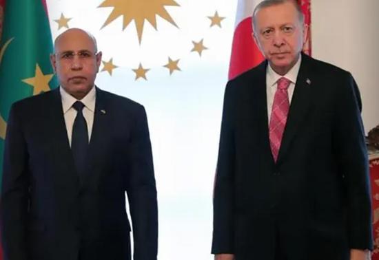 Cumhurbaşkanı Erdoğan Moritanya Cumhurbaşkanı ile görüştü