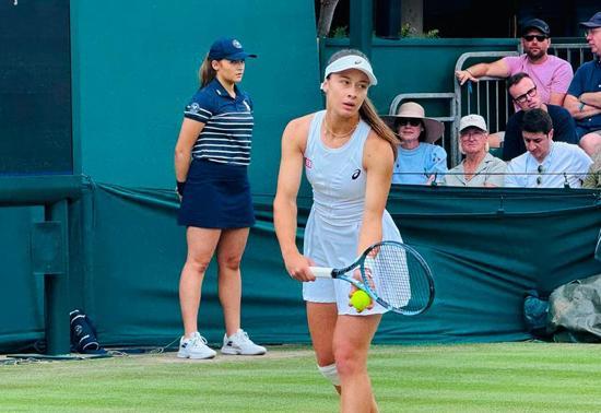 Zeynep Sönmez, Wimbledon’a veda etti