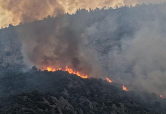 Antalya Kaş 2 gündür yanıyor