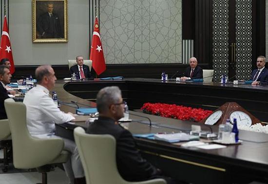 Yüksek Askeri Şura, Cumhurbaşkanı Erdoğan başkanlığında toplandı