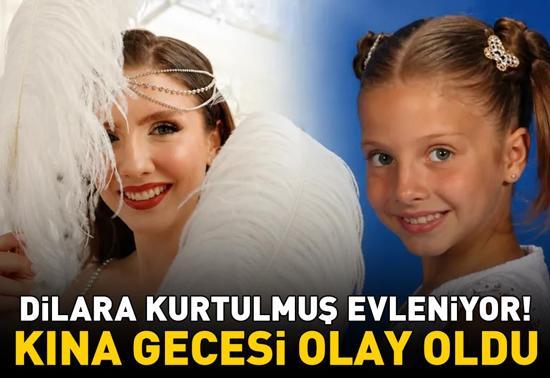 Selenanın Nazlısı Dilara Kurtulmuş evleniyor Gösterişli kına gecesi 5 farklı elbise giydi