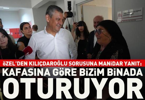 Özgür Özel ile vatandaş arasında Kılıçdaroğlu diyaloğu: “Kafasına göre bizim binada oturuyor”