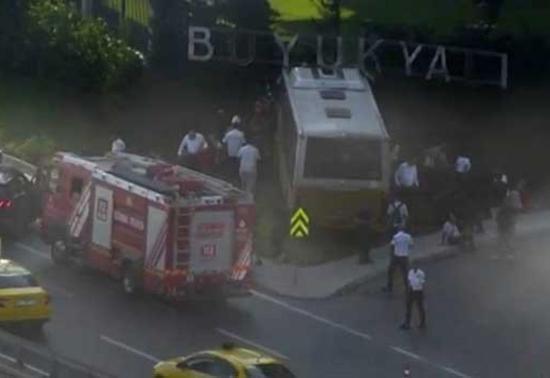 Zeytinburnu'nda İETT otobüsü kazasına ilişkin 1 gözaltı
