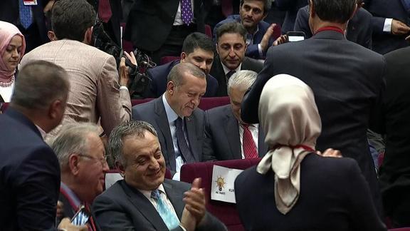 Cumhurbaşkanı Erdoğan AK Partiye geri döndü