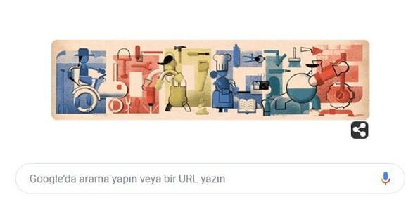 1 Mayıs için Google’dan doodle sürprizi: İşçi Bayramı