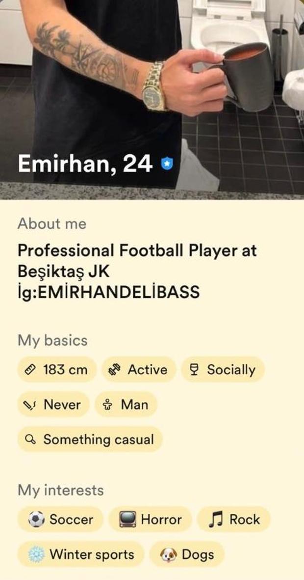 Emirhan Delibaş, Tinder kullandığı iddiasıyla gönderildi