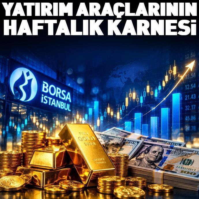 Borsa ve altın haftayı kayıpla kapattı: Dolar ve avro yükseldi