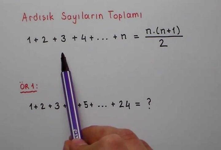 Ardışık Tek Ve Çift Sayıların Toplamı Nasıl Bulunur? Formülü Nedir?