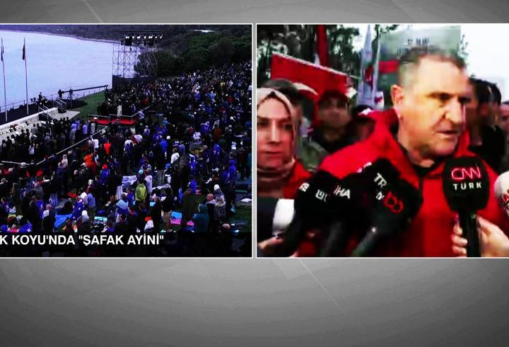 CNN TÜRK bölgede Tarihi 57 Alay Yürüyüşü nden görüntüler