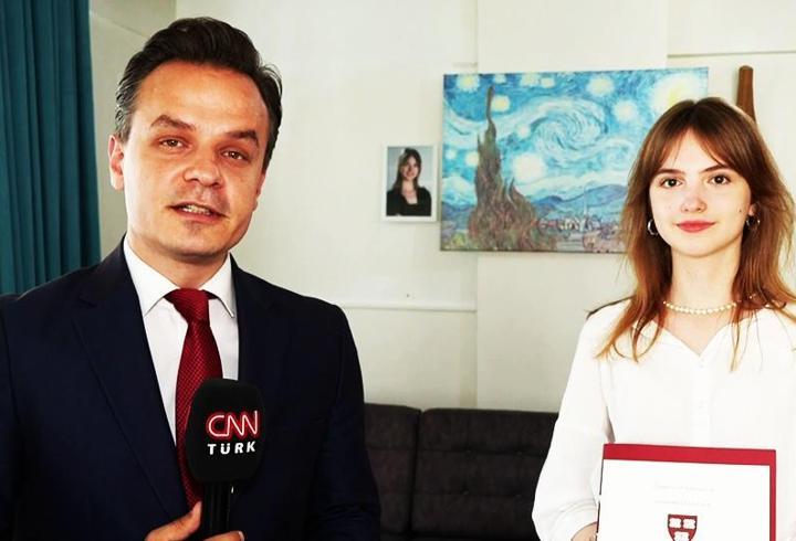 Üsküdar'dan Harvard'a uzanan başarı Sıla Nur Yorulmaz hikayesini CNN TÜRK'e