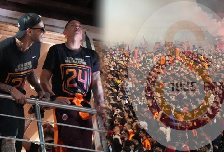 Galatasaray Florya'da coşkuyla karşılandı