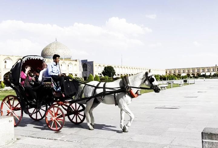 CNN TÜRK görüntüledi Dünya Mirası Nakş-ı Cihan Meydanı