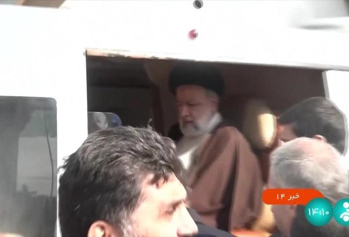 İran Reisi'nin son görüntüsünü paylaştı Ölüm helikopterine böyle bindi