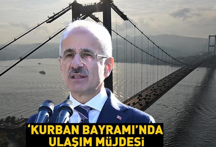 Bakan Uraolğlu duyurdu: 'Kurban Bayramı’nda ulaşım müjdesi'