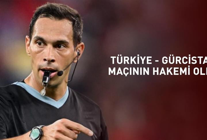 Türkiye - Gürcistan maçını Arjantinli hakem Facundo Tello yönetecek!