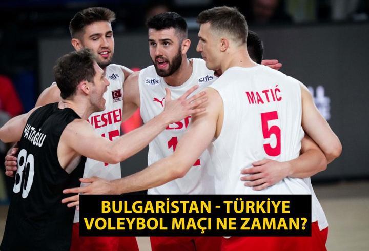 Bulgaristan - Türkiye voleybol maçı saat kaçta, hangi kanalda?