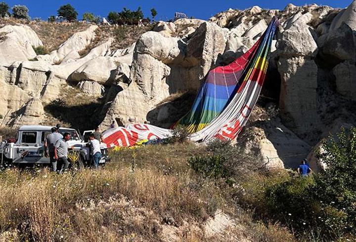 Balon pilotu 20 kişinin hayatını kurtardı