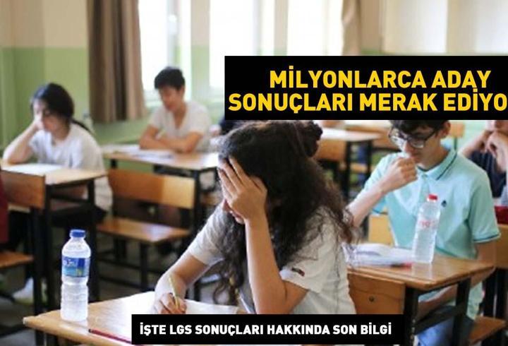 LGS sonuçları saat kaçta açıklanacak? LGS SONUÇLARI 2024 MEB.GOV.TR: LGS sonuçları açıklandı mı? MEB sonuç sorgulama ekranı