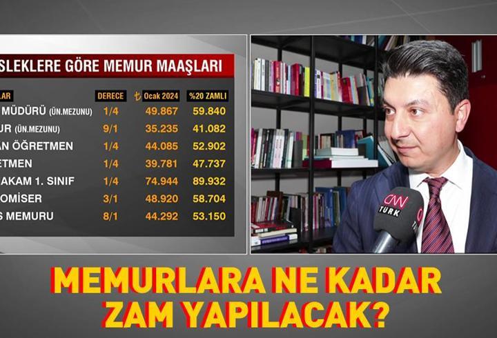 Memurlara ne kadar zam yapılacak? İşte mesleklere göre memur maaşları...