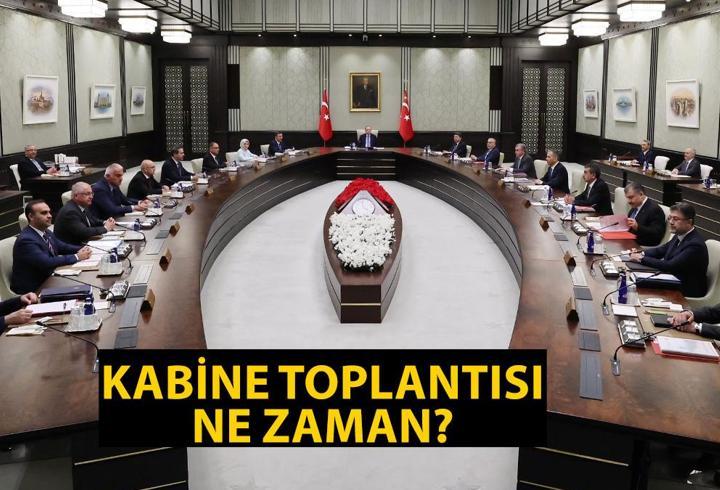 Kabine Toplantısı ne zaman, bugün var mı? Kabine gündemi konuları 2 Temmuz 2024