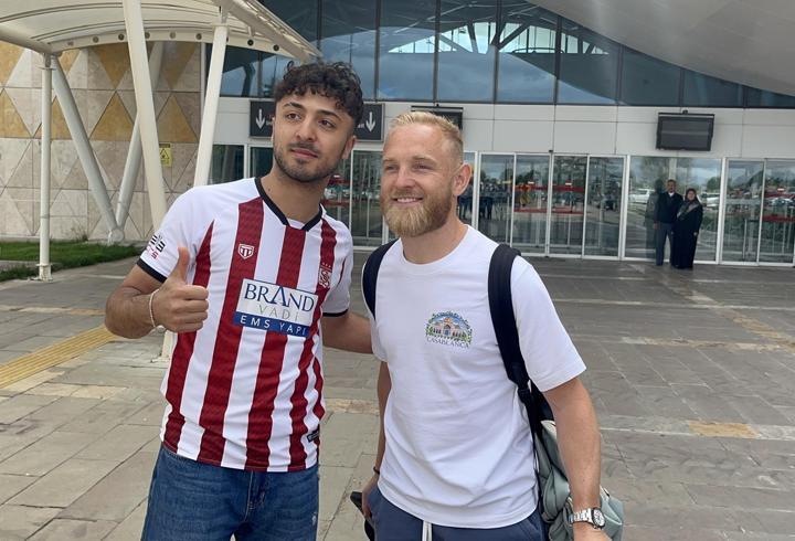 Sivasspor'un yeni transferi Alex Pritchard, kente geldi!