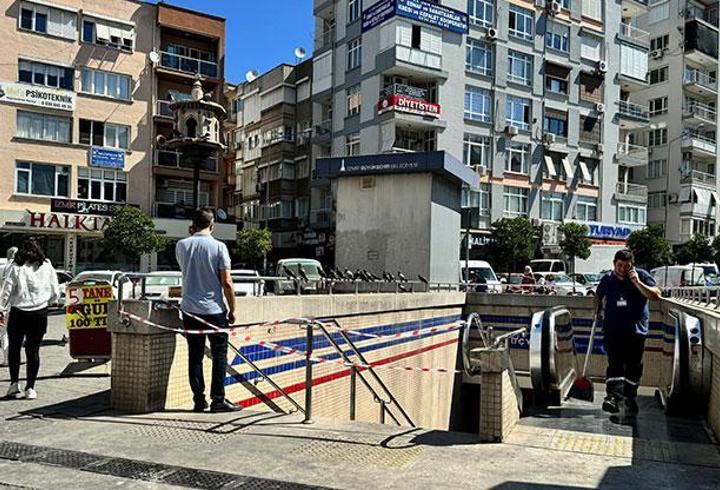 SON DAKİKA HABERİ... İzmir metrosunda yürüyen merdiven kazası: 11 yaralı