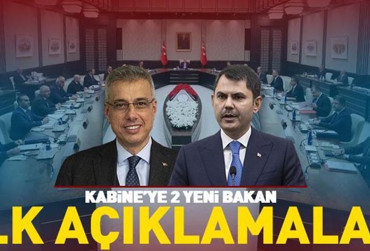 SON DAKİKA HABERİ... Yeni Sağlık Bakanı Kemal Memişoğlu'ndan ve Çevre Şehircilik ve İklim Değişikliği Bakanı Murat Kurum'dan ilk açıklama!