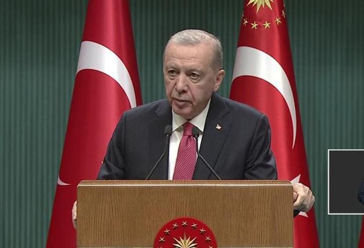 Son dakika haberi: Son dakika... Cumhurbaşkanı Erdoğan: Bayrağımıza ve mazlumlara uzanan elleri kırmasını biliriz