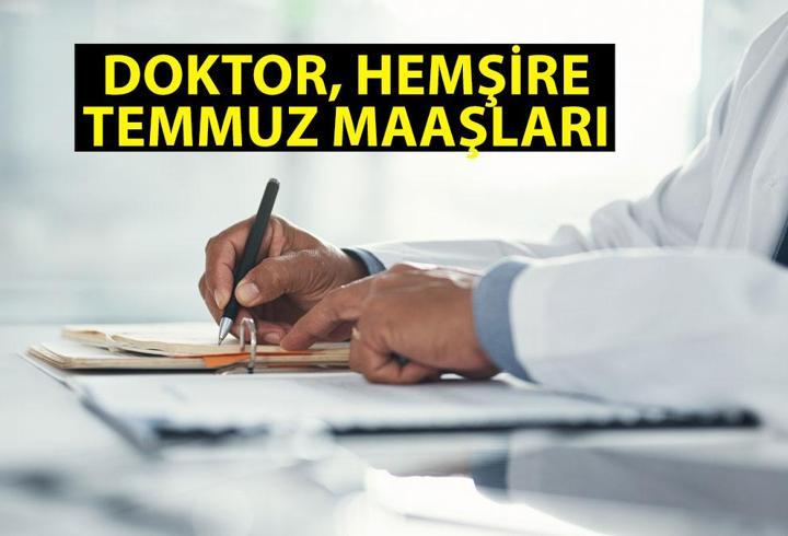 Doktor, hemşire, pratisyen doktor, uzman doktor ve aile hekimi maaşları 2024