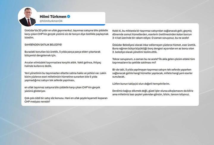 AK Parti ile CHP arasında satış tartışması: 