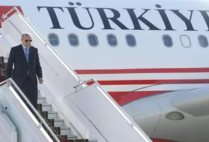 Cumhurbaşkanı Erdoğan, Hollanda maçını izlemek üzere Almanya'ya gitti