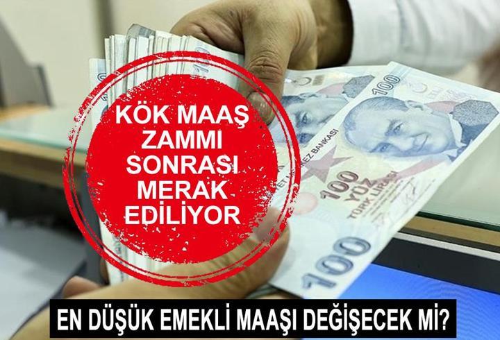 AÇIKLAMA GELDİ! En düşük emekli maaşı artacak mı? Emekli kök maaş Temmuz zammı 2024