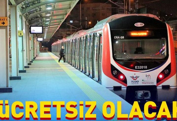 HABER... 15 Temmuz'da toplu taşıma ücretsiz olacak