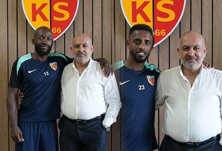 Kayserispor, Carole ve Bahoken ile sözleşme uzattı